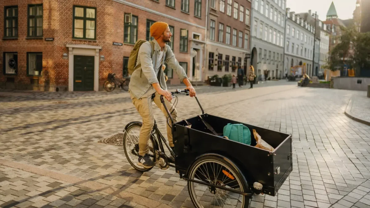 Bicicletas Cargo na Europa estão transformando as entregas bike com muito bacon